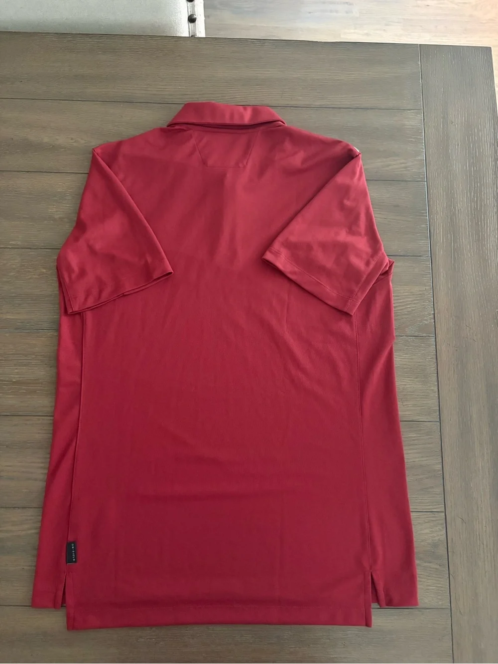 Jordan Embroidered Oklahoma‎ Sooners Men's Maroon Polo Size M Gently Worn